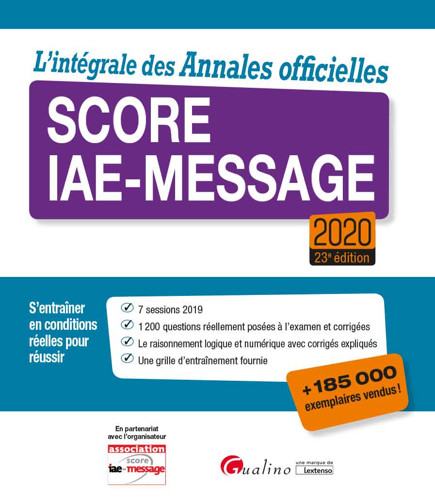 Quel Est Un Bon Score Iae Message
